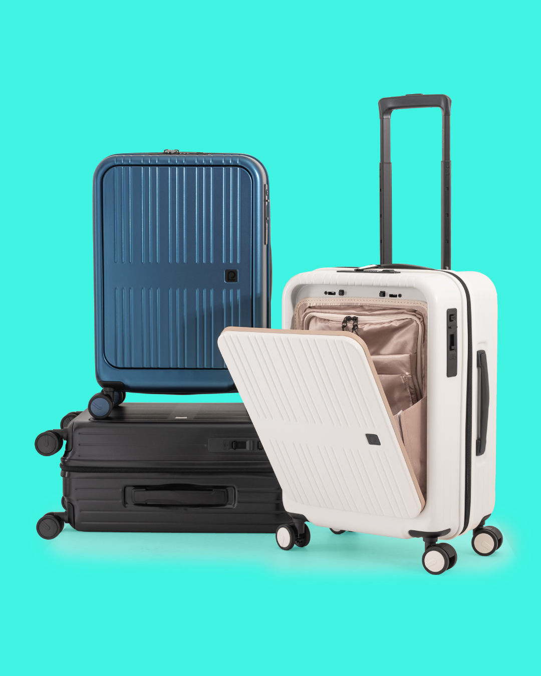 エー・エル・アイ スーツケース AliMax2 ハードキャリー 拡張シリーズ 55 cm ウェーブブラック エー・エル・アイ] スーツケース AliMax2 ハードキャリー 拡張シリーズ