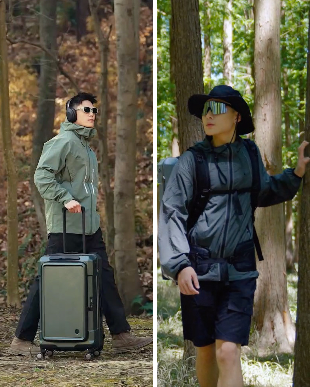 キャンプに旅行、災害時にも。背負えるハードキャリー！GEARCUBE[ギア