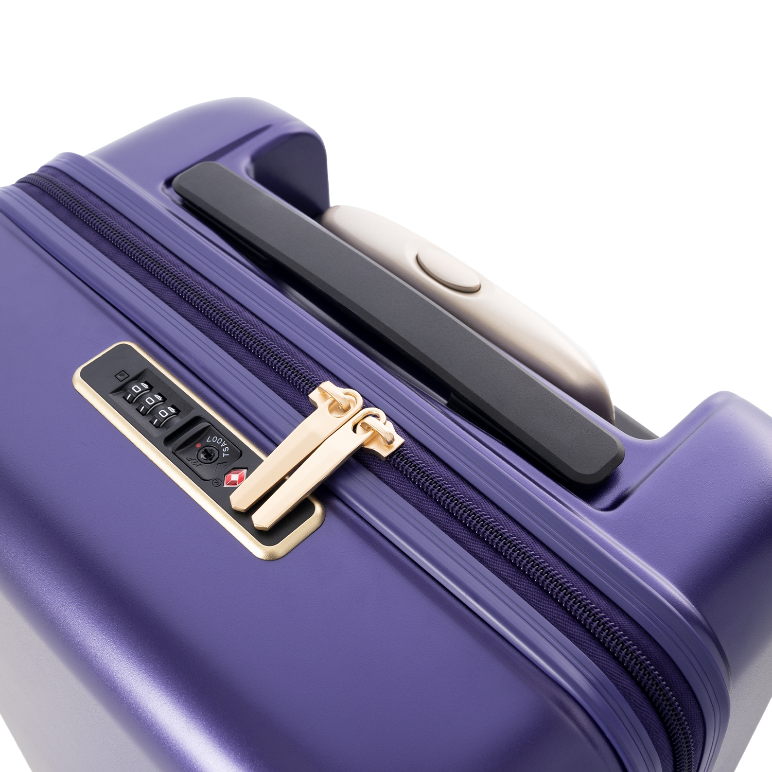 シンプルに品のあるスーツケース　随所に抗菌加工を施しているので、安心。LCC対応 FLT-010K-18［1泊〜3泊］