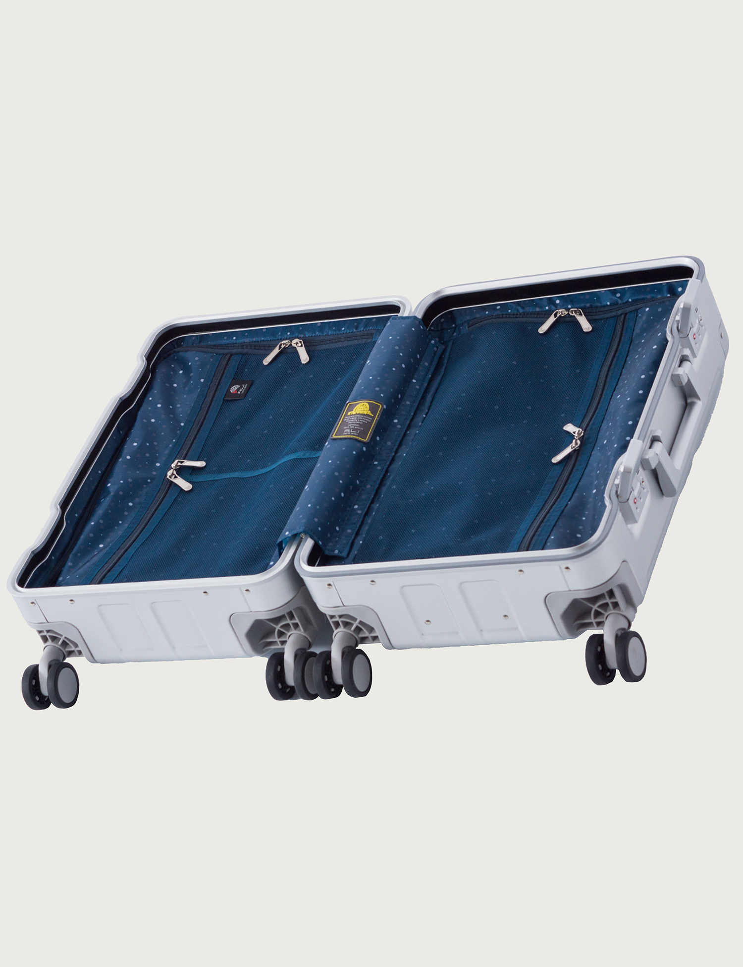 エー・エル・アイ スーツケース ハードキャリー Aluminum MAXBOX 機内持ち込み可 35L 4.1kg ピンクゴールド  スーツケース、キャリーバッグ