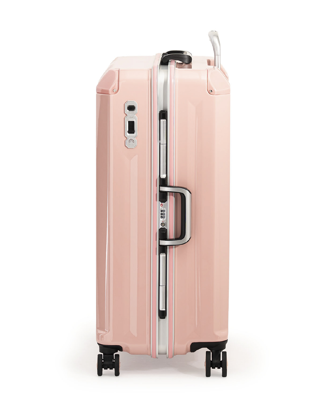 Ruinaページ　ピンクLサイズ デカかるEdge フレームタイプ | スーツケース｜アジア・ラゲージ (Asia