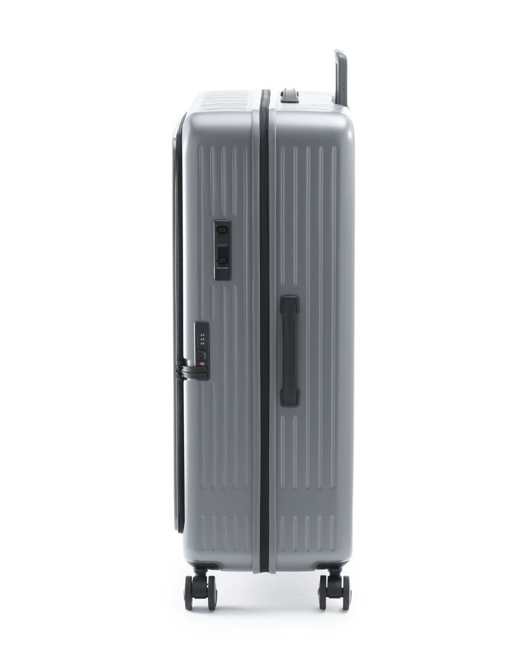 アジアラゲージ MAXBOX スーツケース フロントオープンマットアッシュ